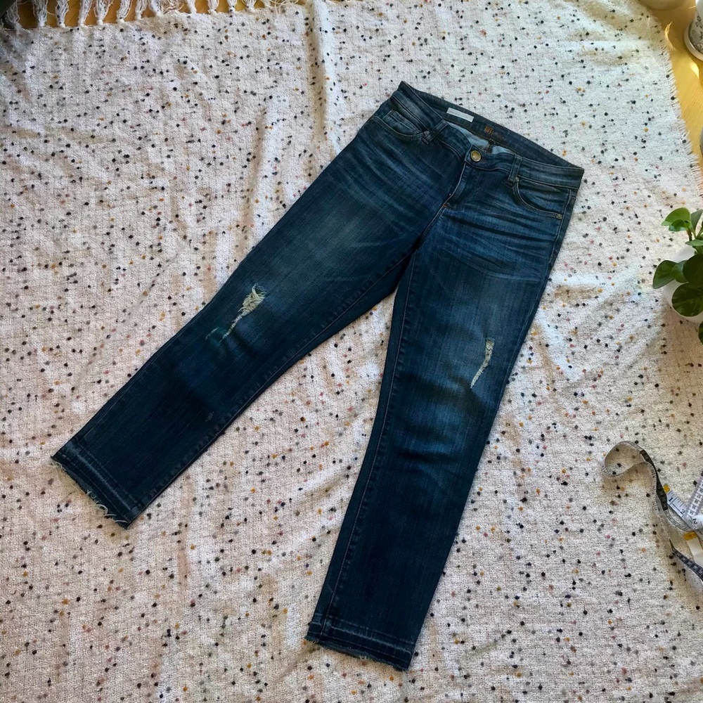 Kut From The Kloth Reese Ankle Straight Leg Jeans